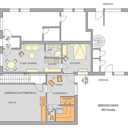 Casa vacanze _tohus_ Landhaus I Middelhagen